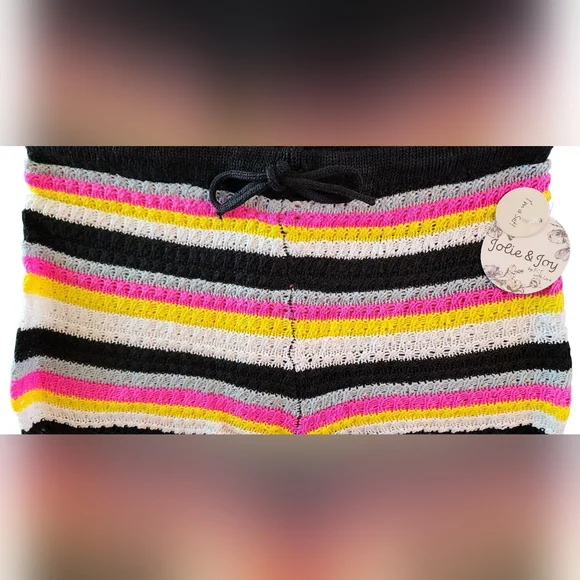Jolie & Jay Crochet Tank Top & Shorts Set Women's XL NWT - Picture 10 of 12